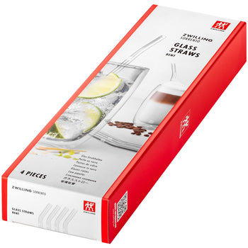 ZWILLING | SORRENTO - Szklane słomki - zakrzywione - Prime Gastro