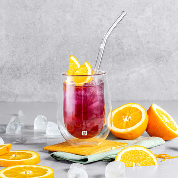 ZWILLING | SORRENTO - Szklane słomki - zakrzywione - Prime Gastro