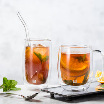 ZWILLING | SORRENTO - Szklane słomki - zakrzywione - Prime Gastro