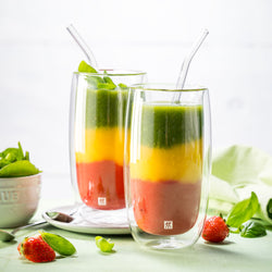 ZWILLING | SORRENTO – słomki szklane – wygięte