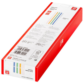 ZWILLING | SORRENTO - Słomki szklane - proste - kolorowe - Prime Gastro