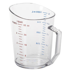 (12 pcs) CAMBRO | CAMWEAR® - Polycarbonate measuring jug - 1 liter - Transparent