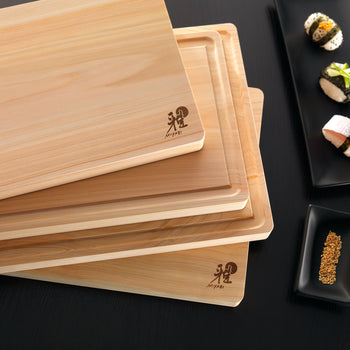 MIYABI | Deska do krojenia - drewno Hinoki - 350x200mm - Prime Gastro
