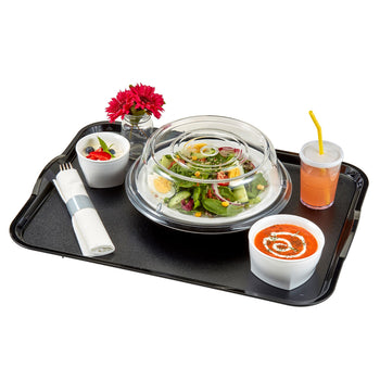 (12 szt.) CAMBRO | CAMCOVERS® - Pokrywa na talerz wykonana z Camwear® - Poliwęglan - ø 241 mm - Przezroczysta - Prime Gastro