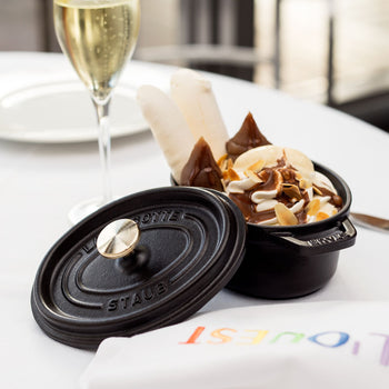 STAUB | LA COCOTTE - Mini Cocotte - Ø 100mm - Żeliwo - Czarny - Prime Gastro