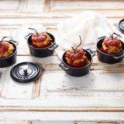 STAUB | LA COCOTTE - Zestaw Cocotte - 6 - częściowy - Żeliwo - Czarny