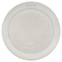 STAUB | DINING LINE - Talerz - płaski - Ø 150mm - ceramiczny - biała trufla