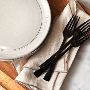 STAUB | DINING LINE - Talerz - płaski - Ø 200mm - Ceramiczny - biała trufla - Prime Gastro