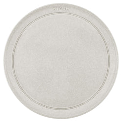 STAUB | DINING LINE - talerz - płaski - Ø 260mm - ceramiczny - biała trufla