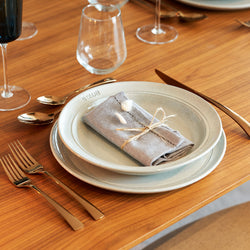 STAUB | DINING LINE - talerz - płaski - Ø 260mm - ceramiczny - biała trufla