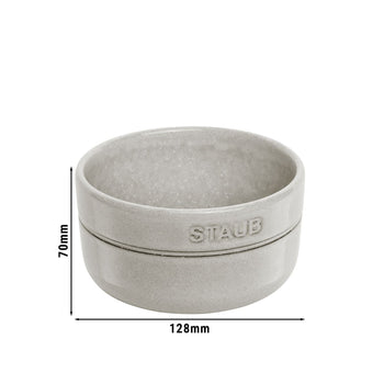 STAUB | DINING LINE - Miska - Ø 120mm - Ceramiczna - Biała trufla - Prime Gastro