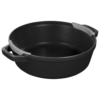 STAUB | STACKABLE SET - Zestaw garnków do gotowania - 3 szt - Ø 240mm - żeliwo - czarny - Prime Gastro