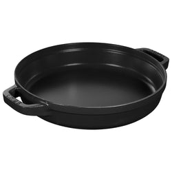 STAUB | STACKABLE SET - Zestaw garnków do gotowania - 3 szt - Ø 240mm - żeliwo - czarny