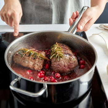 DEMEYERE | APOLLO 7 - Rondel do smażenia bez pokrywki - Ø 240 mm - stal nierdzewna - Prime Gastro