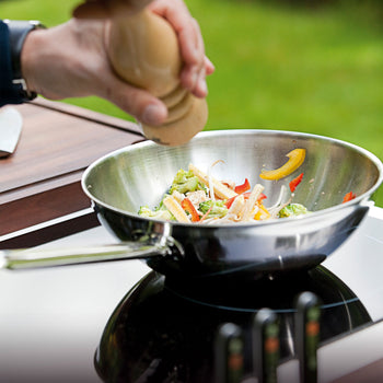 DEMEYERE | RESTO 3 - Okrągła dno woka - Ø 360 mm - Stal nierdzewna - Prime Gastro