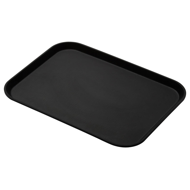 (12 szt.) CAMBRO | CAMTREAD® - Tacka z włókna szklanego - prostokątna - 350x270mm - wysoki profil - czarna