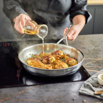 DEMEYERE | INDUSTRY 5 - Patelnia do smażenia - Ø 280mm - Stal nierdzewna - Prime Gastro