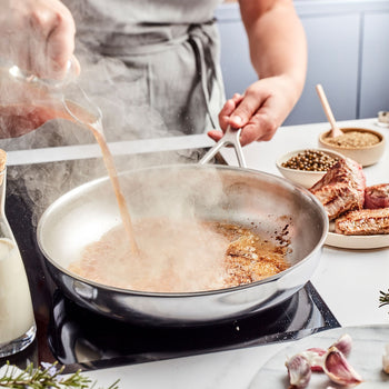 DEMEYERE | INDUSTRY 5 - Patelnia do smażenia - Ø 280mm - Stal nierdzewna - Prime Gastro