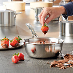 DEMEYERE | ATLANTIS 7 - Rondel do smażenia - stożkowa - Ø 220 mm - stal nierdzewna