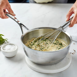 DEMEYERE | ATLANTIS 7 - Rondel do smażenia - stożkowa - Ø 200 mm - stal nierdzewna