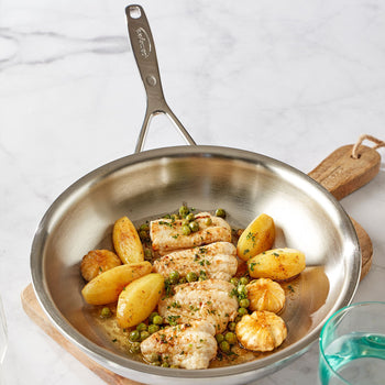 DEMEYERE | PROLINE 7 - Patelnia do smażenia - Ø 240mm - Stal nierdzewna - Prime Gastro