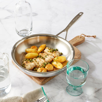 DEMEYERE | PROLINE 7 - Patelnia do smażenia - Ø 240mm - Stal nierdzewna - Prime Gastro