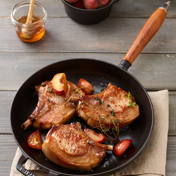 STAUB | PATELNIA- Patelnia do smażenia - Ø 280mm - Żeliwo - Czarny - Prime Gastro