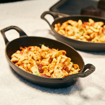 STAUB | SPECIALITIES - Forma do zapiekania - owalna - 280mm - żeliwna - czarna - Prime Gastro