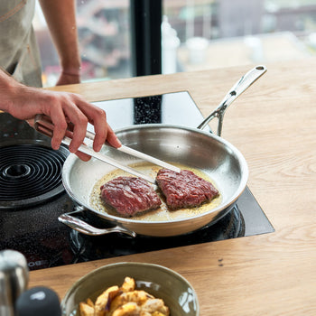 DEMEYERE | PROLINE 7 - Patelnia do smażenia - Ø 320mm - Stal nierdzewna - Prime Gastro