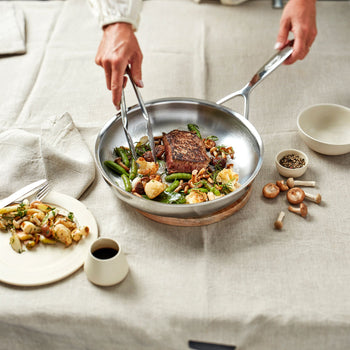 DEMEYERE | MULTILINE 7 - Patelnia do smażenia - Ø 240mm - Stal nierdzewna - Prime Gastro