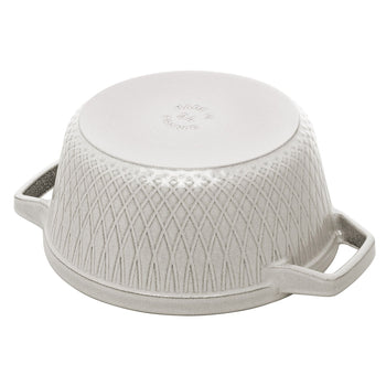 STAUB | LA COCOTTE - Cocotte - Ø 240mm - Żeliwo - Biała trufla - Prime Gastro