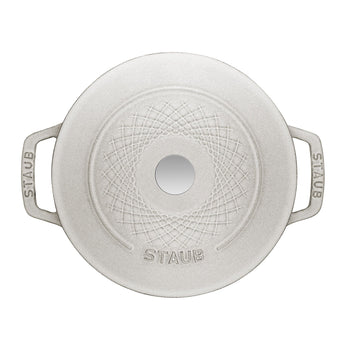 STAUB | LA COCOTTE - Cocotte - Ø 240mm - Żeliwo - Biała trufla - Prime Gastro