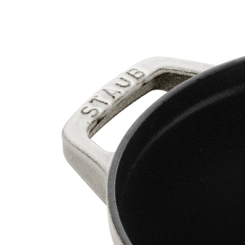 STAUB | LA COCOTTE - Cocotte - Ø 240mm - Żeliwo - Biała trufla - Prime Gastro