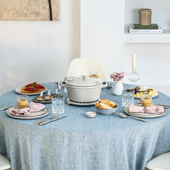 STAUB | LA COCOTTE - Cocotte - Ø 240mm - Żeliwo - Biała trufla - Prime Gastro