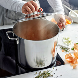 DEMEYERE | APOLLO 7 - Garnek do gotowania z pokrywką - Ø 240mm - Stal nierdzewna