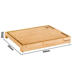 ZWILLING | BBQ+ – deska do krojenia z tacką ociekową – 390 x 300 mm
