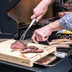 ZWILLING | BBQ+ – deska do krojenia z tacką ociekową – 390 x 300 mm