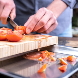 ZWILLING | BBQ+ – deska do krojenia z tacką ociekową – 390 x 300 mm