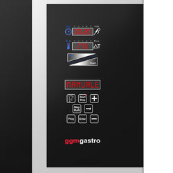 Elektryczny - Piec konwekcyjno - parowy - 5x GN 2/3 - z systemem mycia - w zestawie: Stelaż wewnętrzny