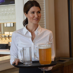 (12 szt.) CAMBRO | CAMTREAD® - Tacka z włókna szklanego - okrągła - ø 280 mm - wysoki profil - czarna