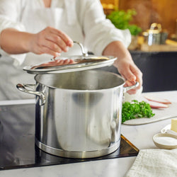 DEMEYERE | ATLANTIS 7 - Garnek do gotowania z pokrywką - Ø 200mm - Stal nierdzewna