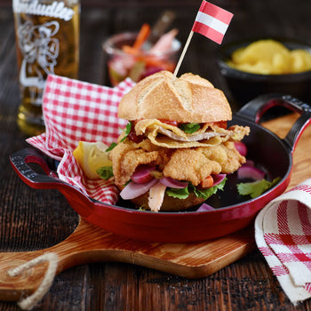 STAUB | SPECIALITIES - Forma do zapiekania - Ø 160mm - żeliwna - Wiśniowa czerwień - Prime Gastro