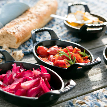 STAUB | SPECIALITIES - Forma do zapiekania - owalna - 150mm - żeliwna - czarna - Prime Gastro