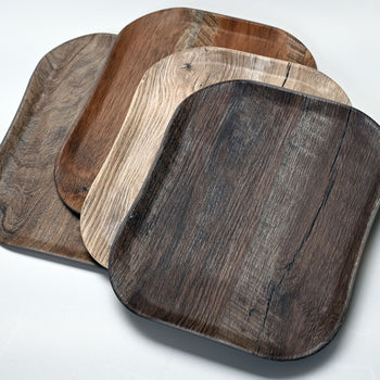 (12 szt.) CAMBRO | CENTURY™ - Taca z włókna szklanego - GN 1/2 - efekt jasnego drewna oliwnego - gładka - Prime Gastro