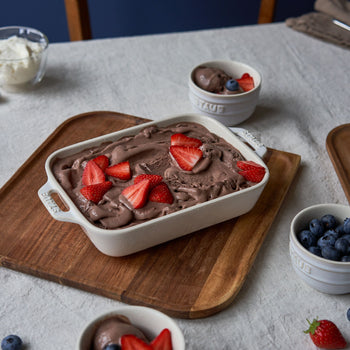 STAUB | CERAMIQUE - Naczynie do zapiekania - 200x160mm - Ceramika - Czysta biała - Prime Gastro