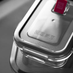 ZWILLING | GUSTO – szklany pojemnik prostokątny – przezroczysty – 0,6 litra