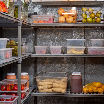 CAMBRO | Camshelving® - Basics Plus - Regał podstawowy - 915 mm - z 4 półkami z otworami - Prime Gastro