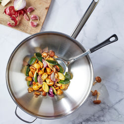 DEMEYERE | INDUSTRY 5 - Patelnia do smażenia z pokrywką - stożkowa - Ø 200 mm - stal nierdzewna