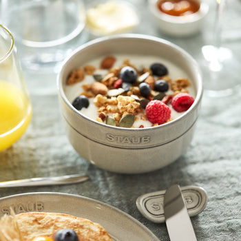 STAUB | DINING LINE - Miska - Ø 120mm - Ceramiczna - Biała trufla - Prime Gastro