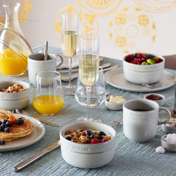 STAUB | DINING LINE - Miska - Ø 120mm - Ceramiczna - Biała trufla - Prime Gastro